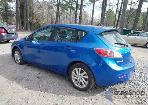 2012 Mazda Mazda3 I Touring from USA, damaged, VIN JM1BL1L76C1527683